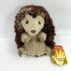 Folkmanis Hedgehog Hand Puppet Rolls Into Ball 7”